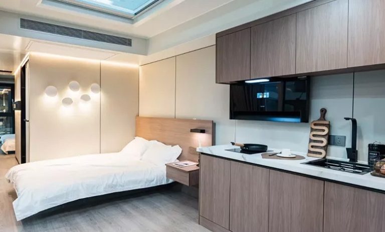 Is There A Capsule House With A Kitchen